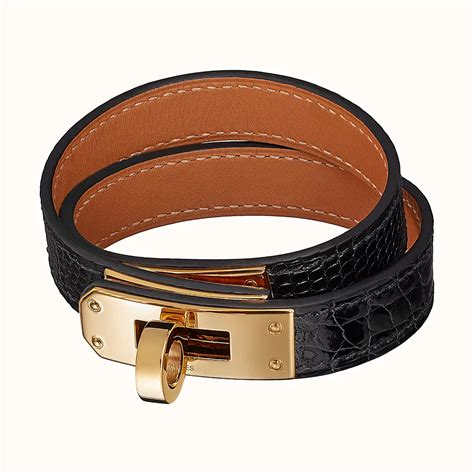 bracelet hermes femme cuir double tour|hermes kelly double tour bracelet.